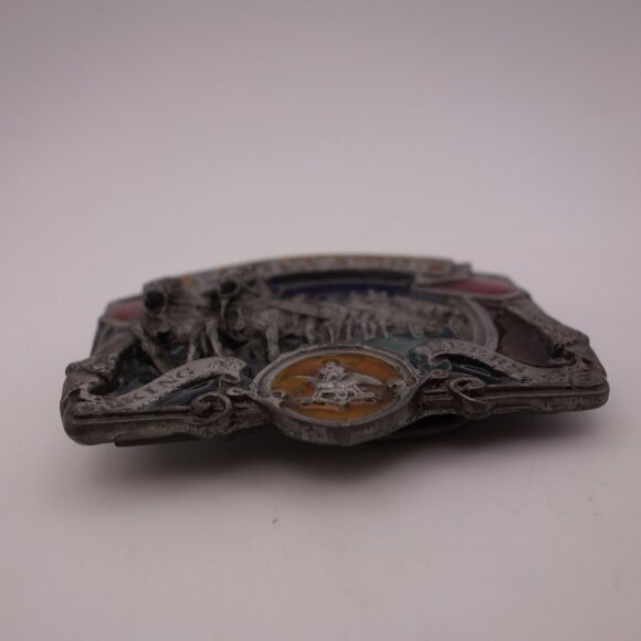 Vintage Budweiser King of Beers Metal Belt Buckle - Picture 2 of 15